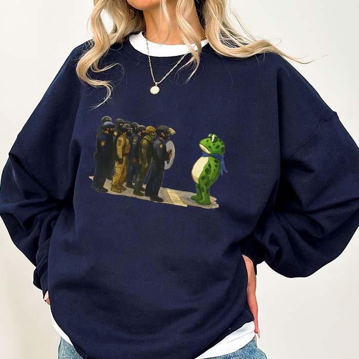 Portland Freedom Frog Anti Ice T-shirt Resistance Tee Protest Shirt Anti Trump Pro Immigration shirt Portland Frog Activist Tee No Kings Day