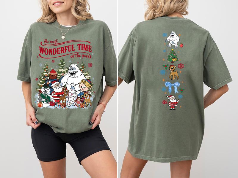 Vintage Rudolph Christmas Sweatshirt, Retro Christmas Shirt, Red Nosed Reindeer Sweatshirt, Cute Christmas Shirt, Rudolph Santa Sweatshirt