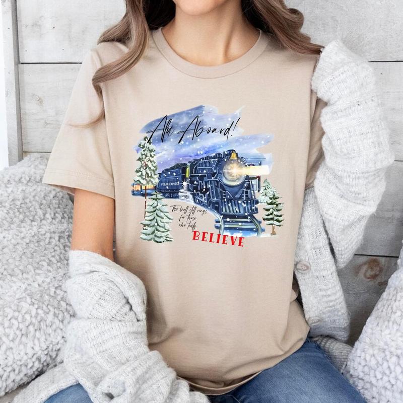 Polar Express Sweatshirt Shirt Hoodies, Polar Express Believe Movie Shirt, Retro 90s Christmas Movies Tee, Christmas Sweatshirt, Christmas