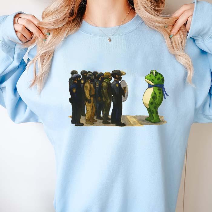 Portland Freedom Frog Anti Ice T-shirt Resistance Tee Protest Shirt Anti Trump Pro Immigration shirt Portland Frog Activist Tee No Kings Day