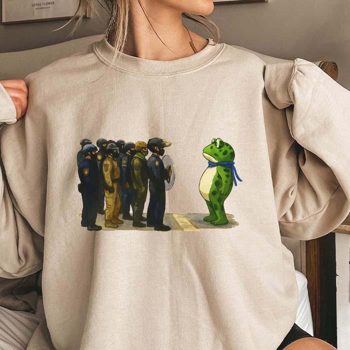 Portland Freedom Frog Anti Ice T-shirt Resistance Tee Protest Shirt Anti Trump Pro Immigration shirt Portland Frog Activist Tee No Kings Day