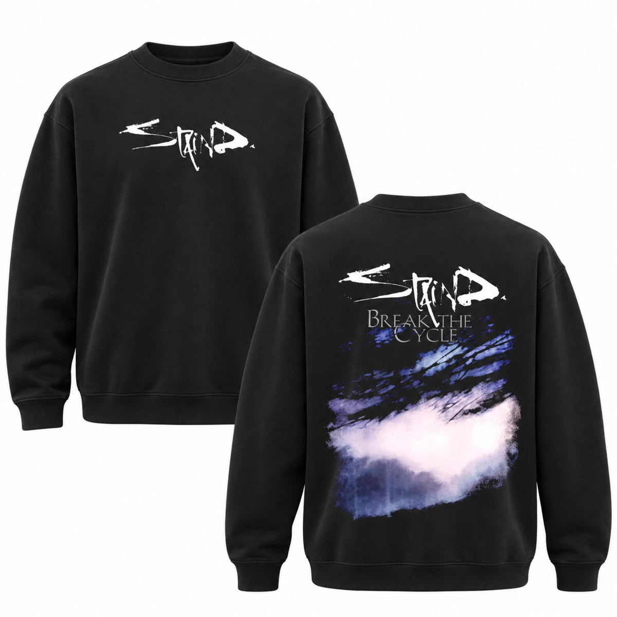 Staind Break the Cycle Vintage T-Shirt/Sweatshirt/Hoodie – Y2K Rock Band Double-Sided Graphic Tee