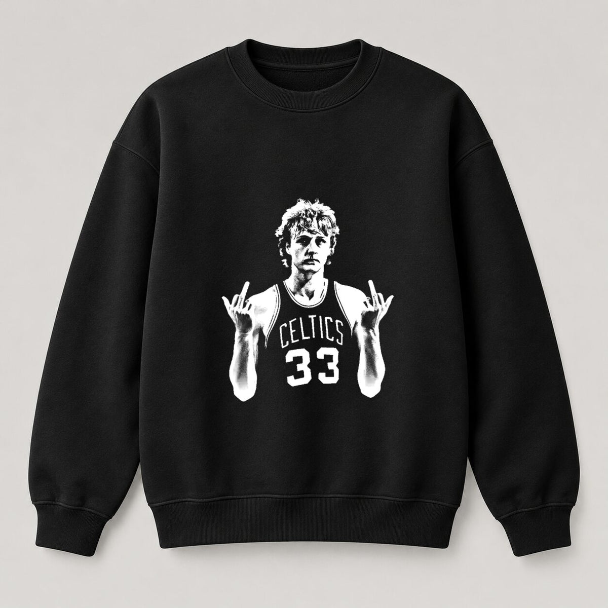 Larry Bird Vintage Basketball Graphic Tee/Sweatshirt/Hoodie – Retro Celtics 33 Streetwear T-Shirt