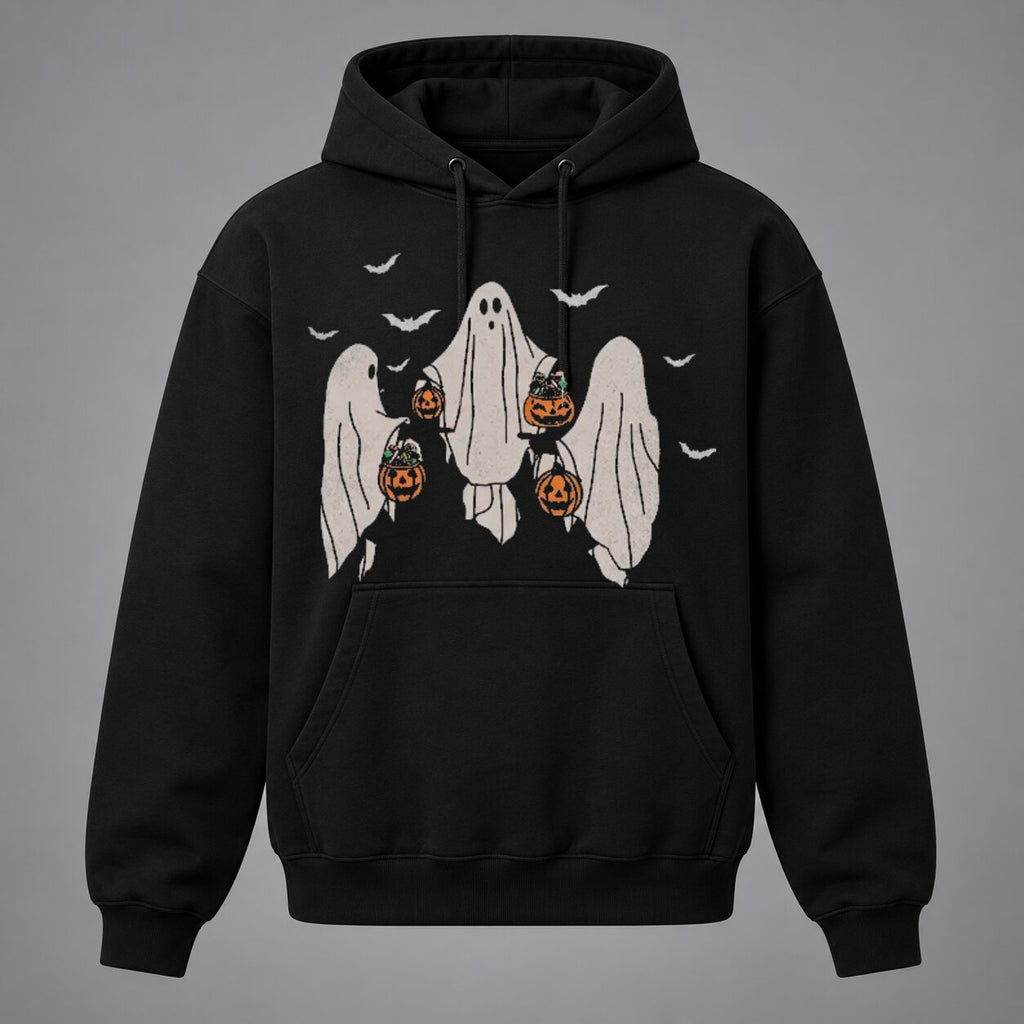 Funny Bedsheet Ghost Halloween T-Shirt/Sweatshirt/Hoodie – Vintage Trick or Treat Washed Graphic Tee