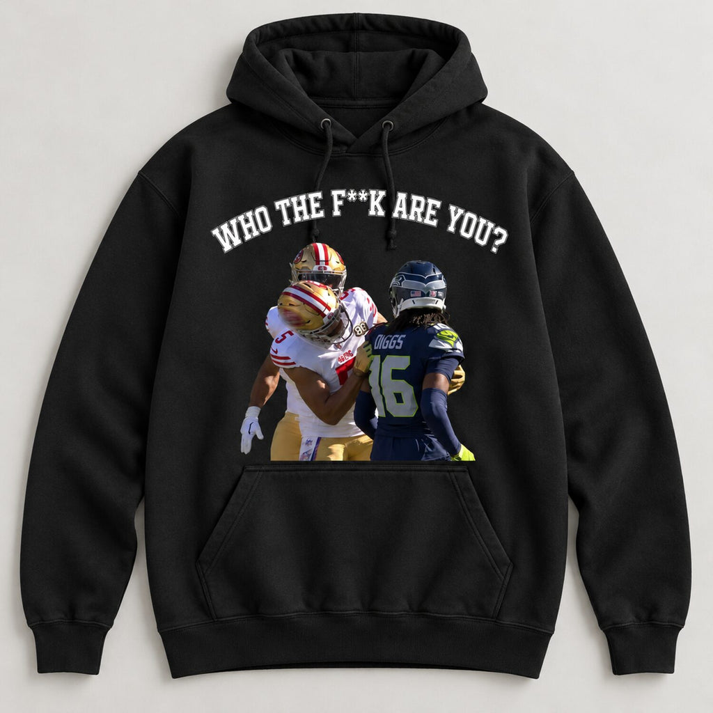 Who Are You? San Francisco Football Meme T-Shirt/Sweatshirt/Hoodie – Vintage Rivalry Graphic Tee