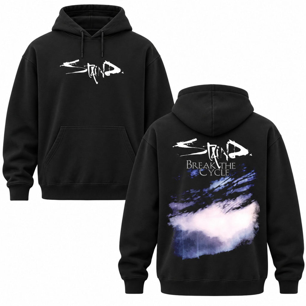 Staind Break the Cycle Vintage T-Shirt/Sweatshirt/Hoodie – Y2K Rock Band Double-Sided Graphic Tee