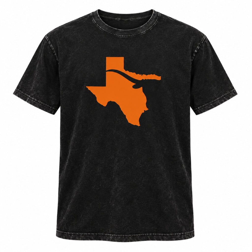 Texas Longhorn Graphic T-Shirt/Sweatshirt/Hoodie – Western State Map Casual Tee