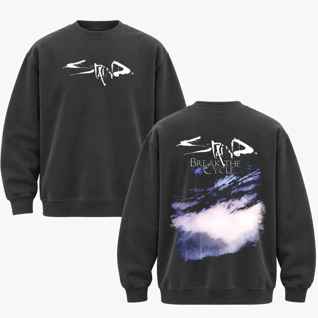 Staind Break the Cycle Vintage T-Shirt/Sweatshirt/Hoodie – Y2K Rock Band Double-Sided Graphic Tee