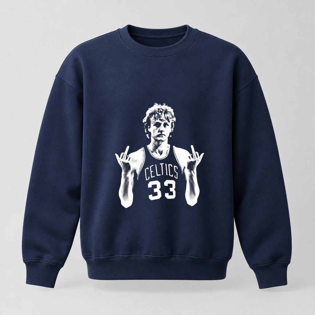 Larry Bird Vintage Basketball Graphic Tee/Sweatshirt/Hoodie – Retro Celtics 33 Streetwear T-Shirt