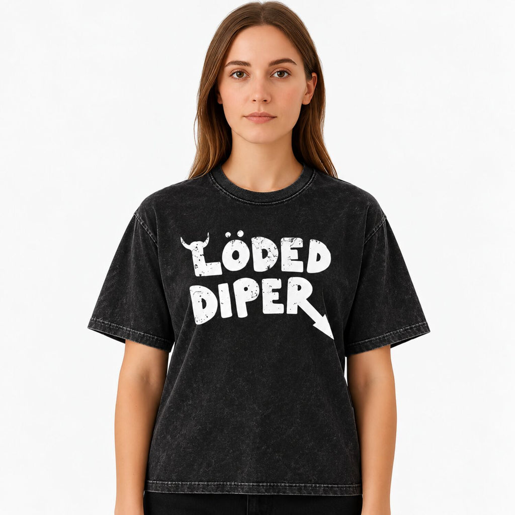 Löded Diper Graphic T-Shirt/Sweatshirt/Hoodie – Vintage Distressed Funny Streetwear Tee