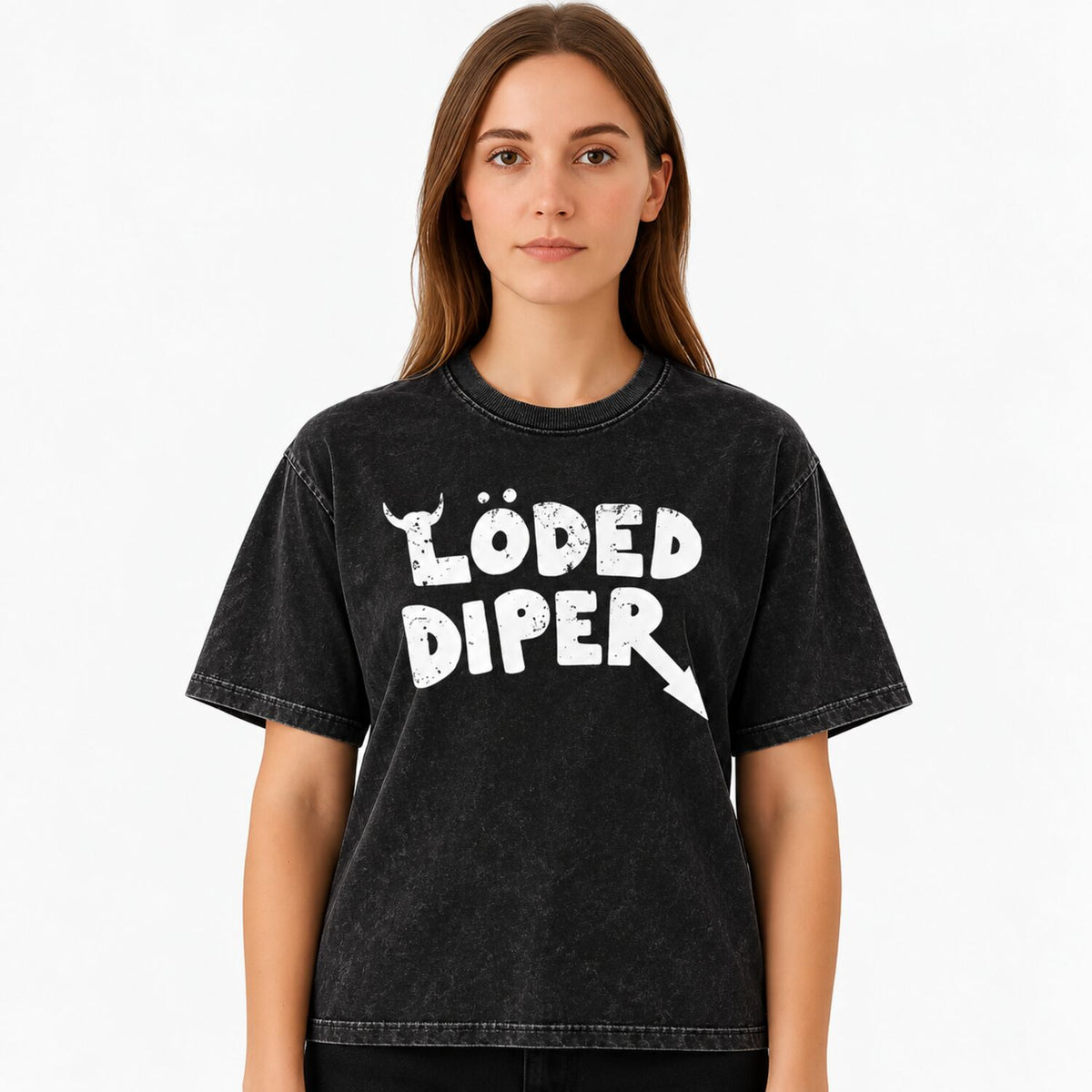 Löded Diper Graphic T-Shirt/Sweatshirt/Hoodie – Vintage Distressed Funny Streetwear Tee