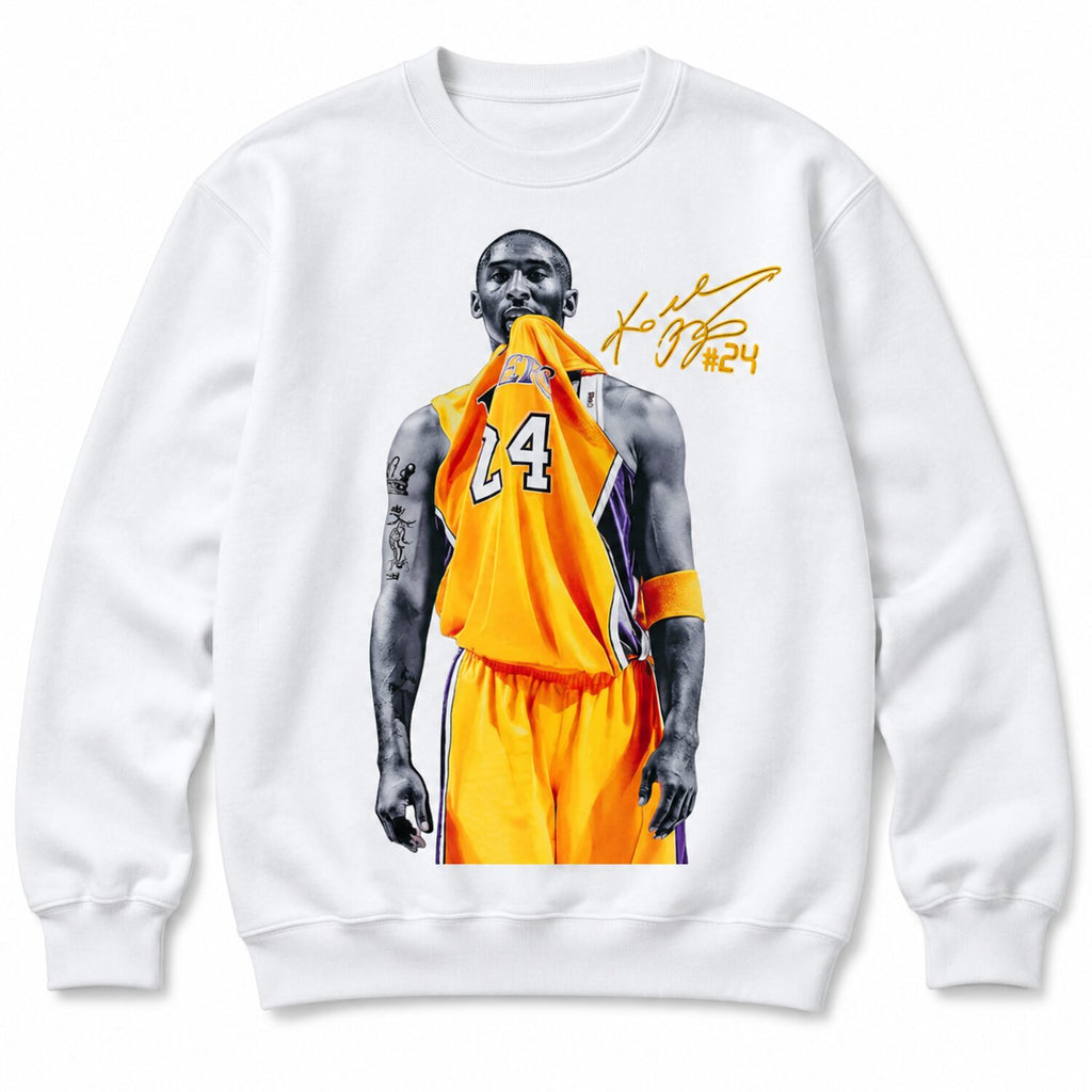Kobe Bryant #24 Vintage Graphic T-Shirt/Sweatshirt/Hoodie – Retro Basketball Oversized Streetwear Tee