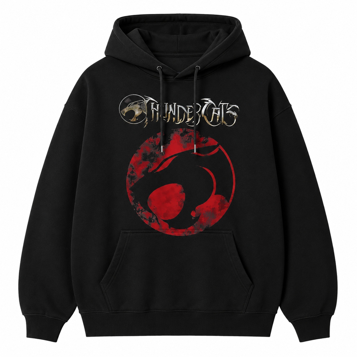 ThunderCats Dark Feline Sigil Tee 🖤 – Vintage Streetwear Graphic Shirt/Sweatshirt/Hoodie