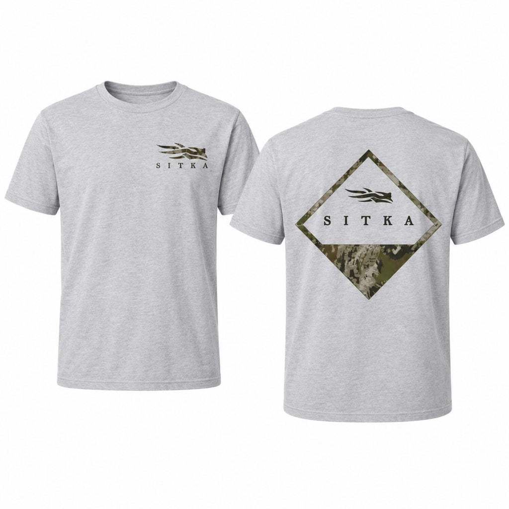 SITKA Camo Graphic Hoodie/Sweatshirt/T-Shirt – Front & Back Hunting Outdoor Pullover