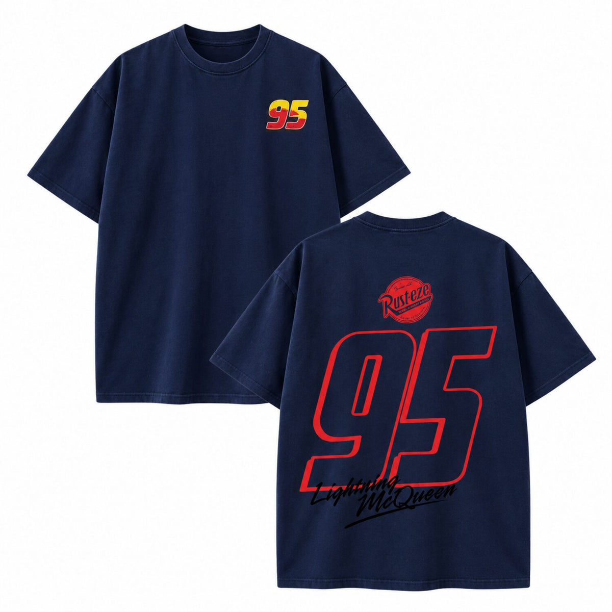 Vintage Washed Racing Graphic Tee – Oversized Y2K Motorsport Streetwear T-Shirt/Sweatshirt/Hoodie