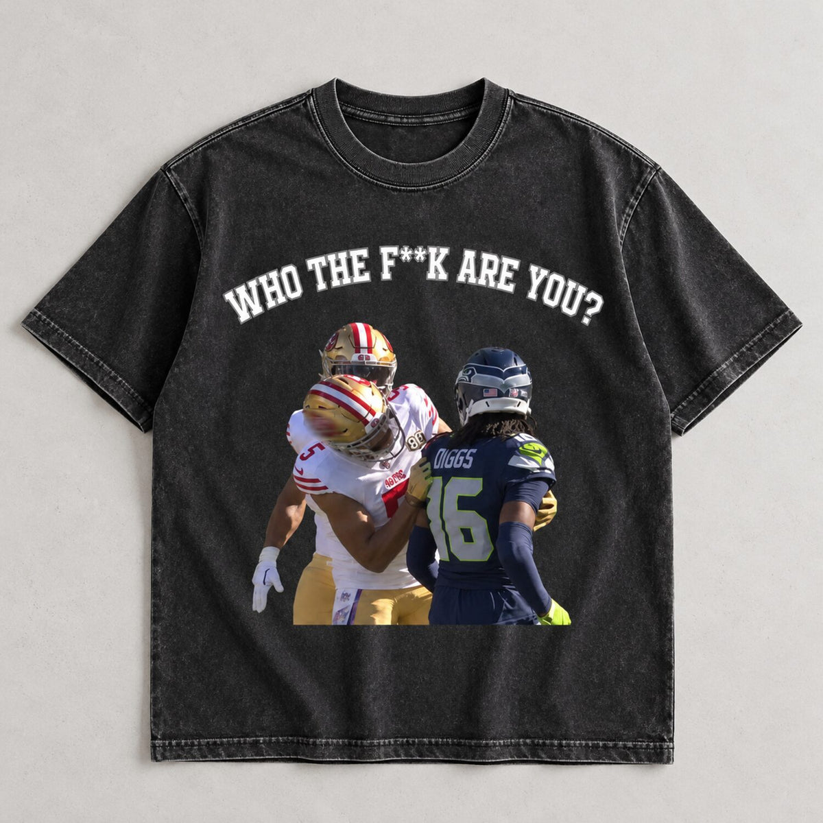 Who Are You? San Francisco Football Meme T-Shirt/Sweatshirt/Hoodie – Vintage Rivalry Graphic Tee