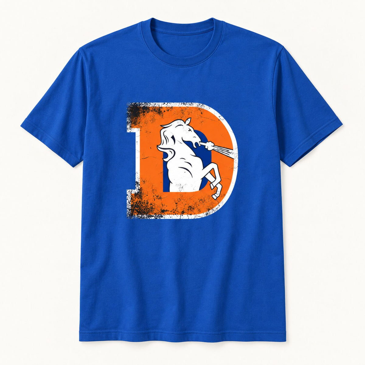 Denver Broncos Vintage Logo T-Shirt/Sweatshirt/Hoodie – Retro Football Game Day Tee