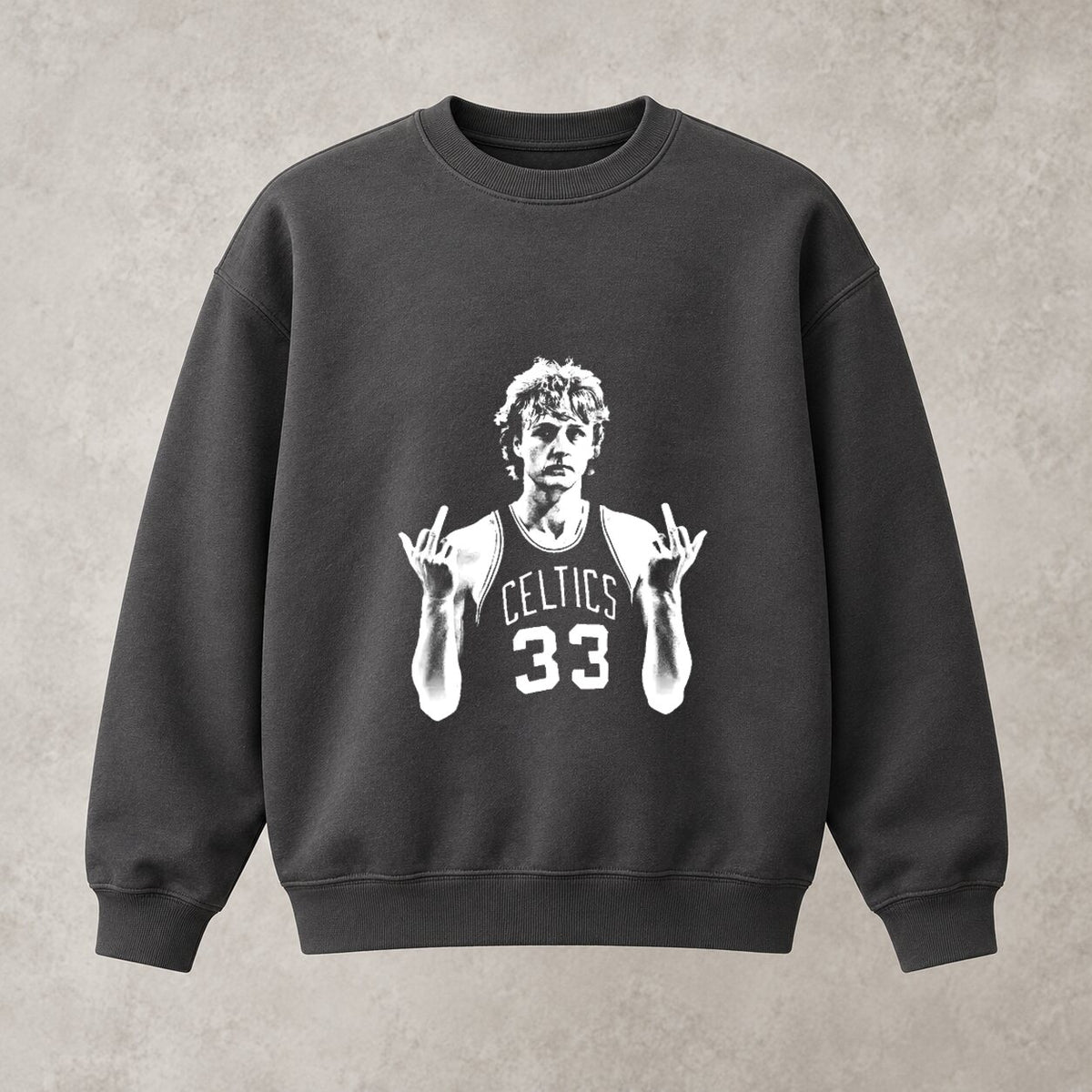 Larry Bird Vintage Basketball Graphic Tee/Sweatshirt/Hoodie – Retro Celtics 33 Streetwear T-Shirt