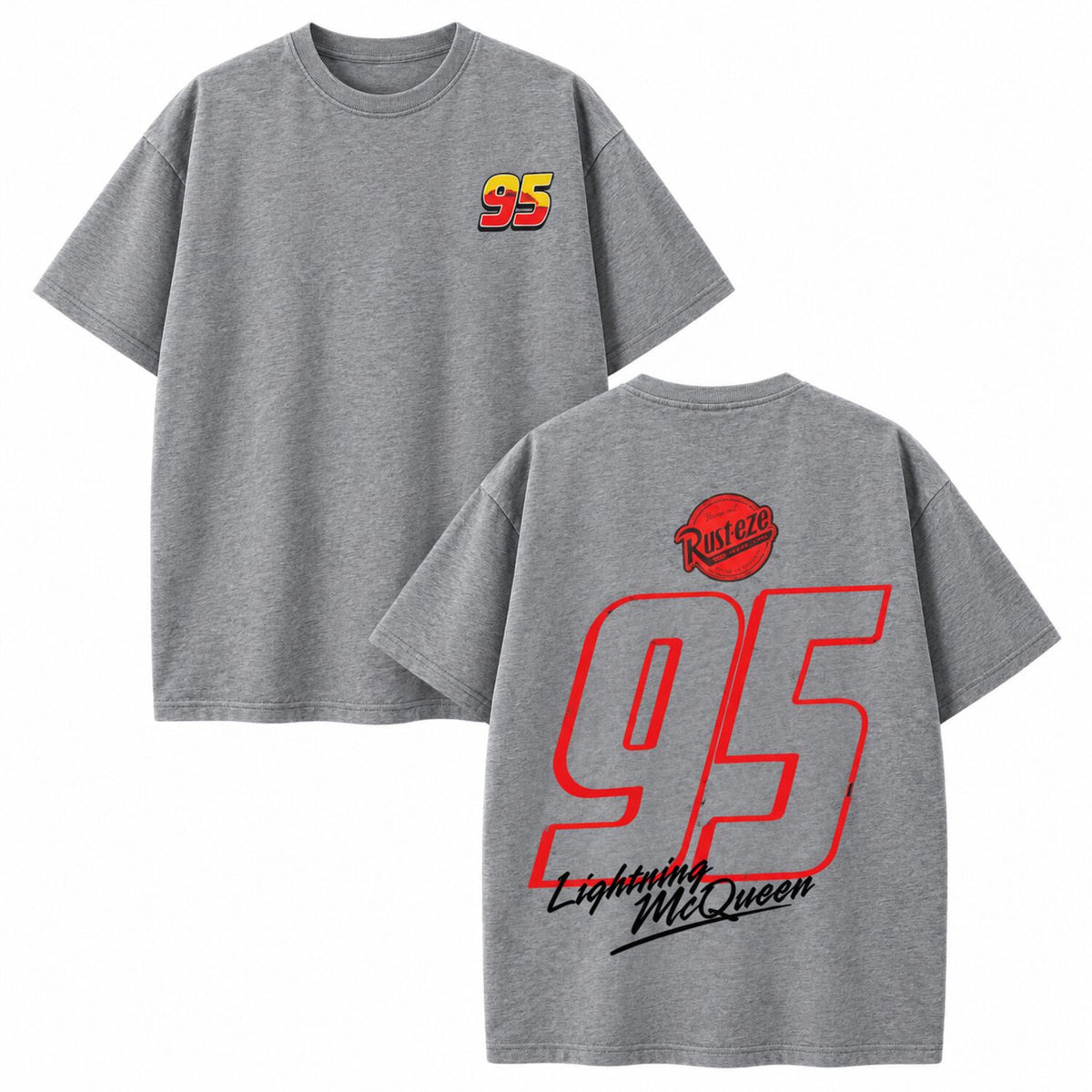 Vintage Washed Racing Graphic Tee – Oversized Y2K Motorsport Streetwear T-Shirt/Sweatshirt/Hoodie