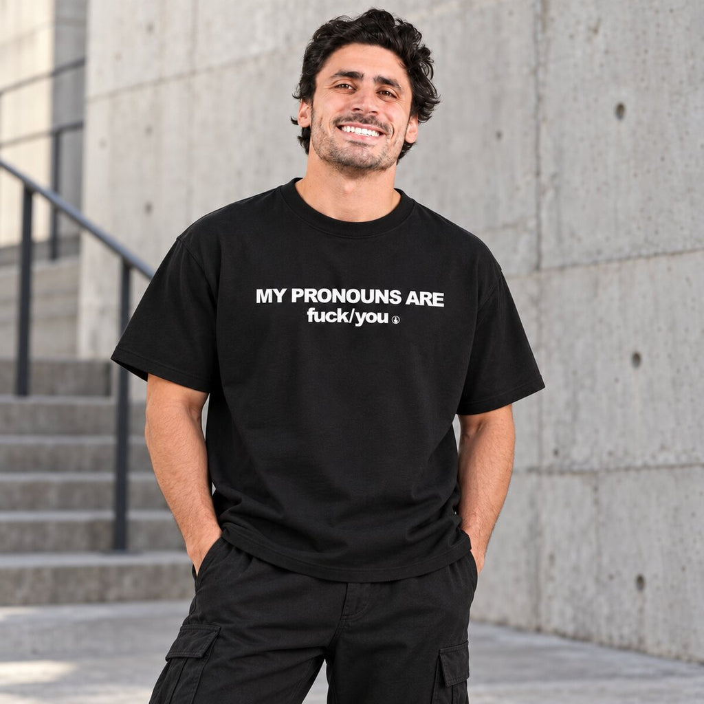 My Pronouns Are Funny Graphic T-Shirt/Sweatshirt/Hoodie – Bold Sarcastic Statement Tee