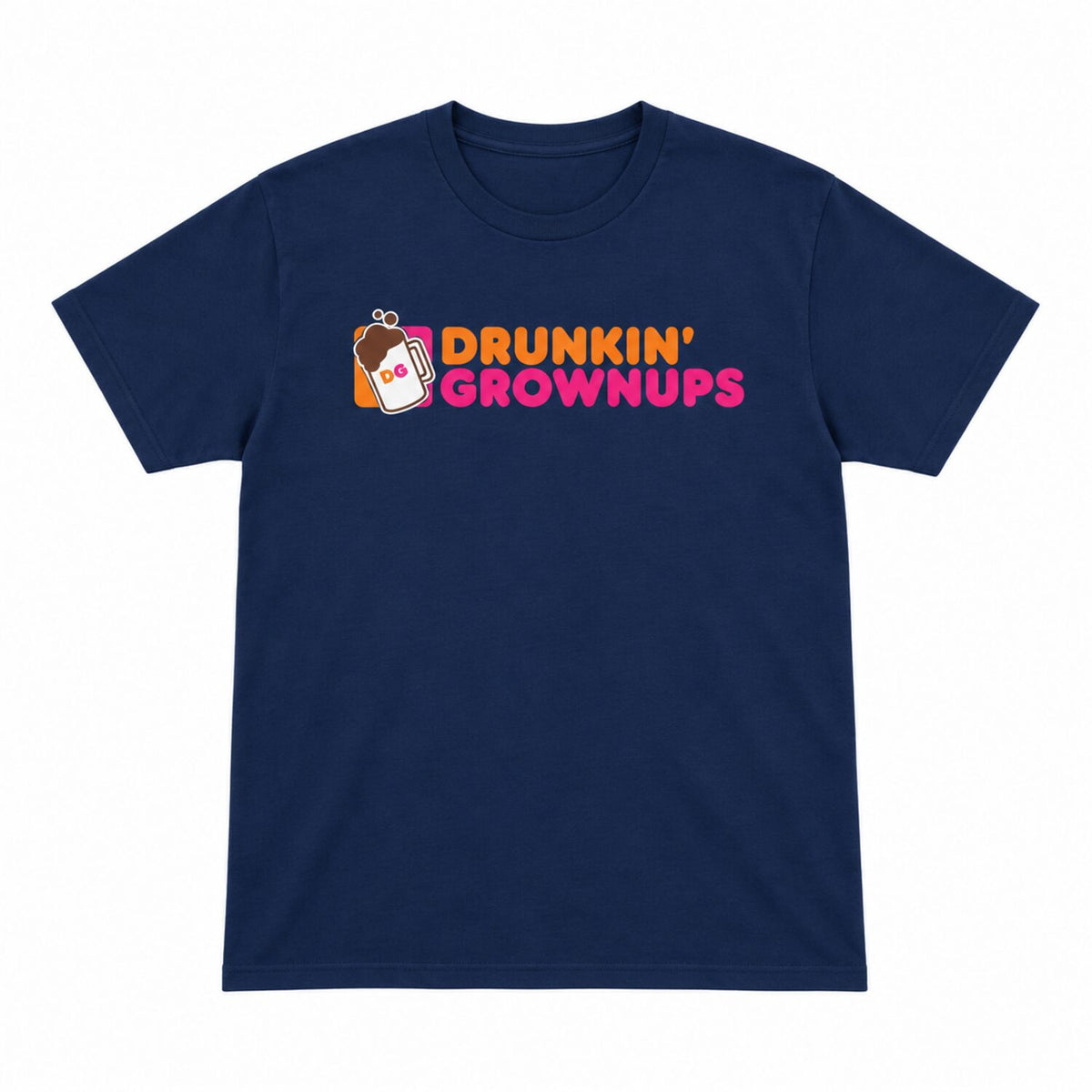 Drunkin’ Grownups Funny Graphic Tee – Retro Adult Humor T-Shirt/Sweatshirt/Hoodie
