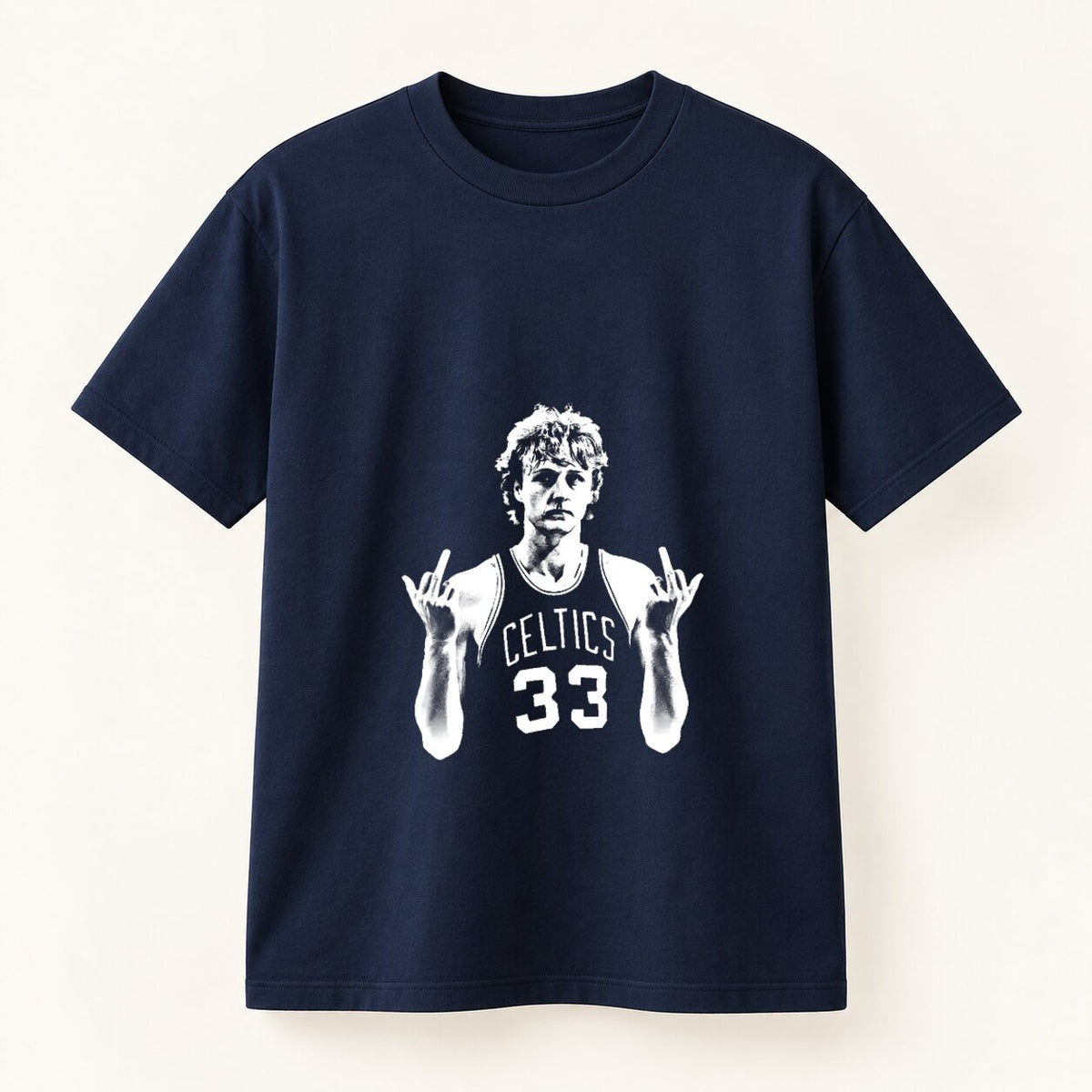 Larry Bird Vintage Basketball Graphic Tee/Sweatshirt/Hoodie – Retro Celtics 33 Streetwear T-Shirt