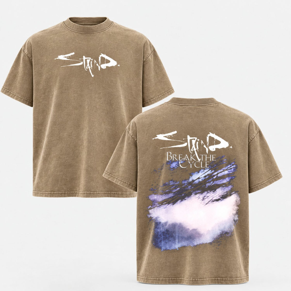 Staind Break the Cycle Vintage T-Shirt/Sweatshirt/Hoodie – Y2K Rock Band Double-Sided Graphic Tee