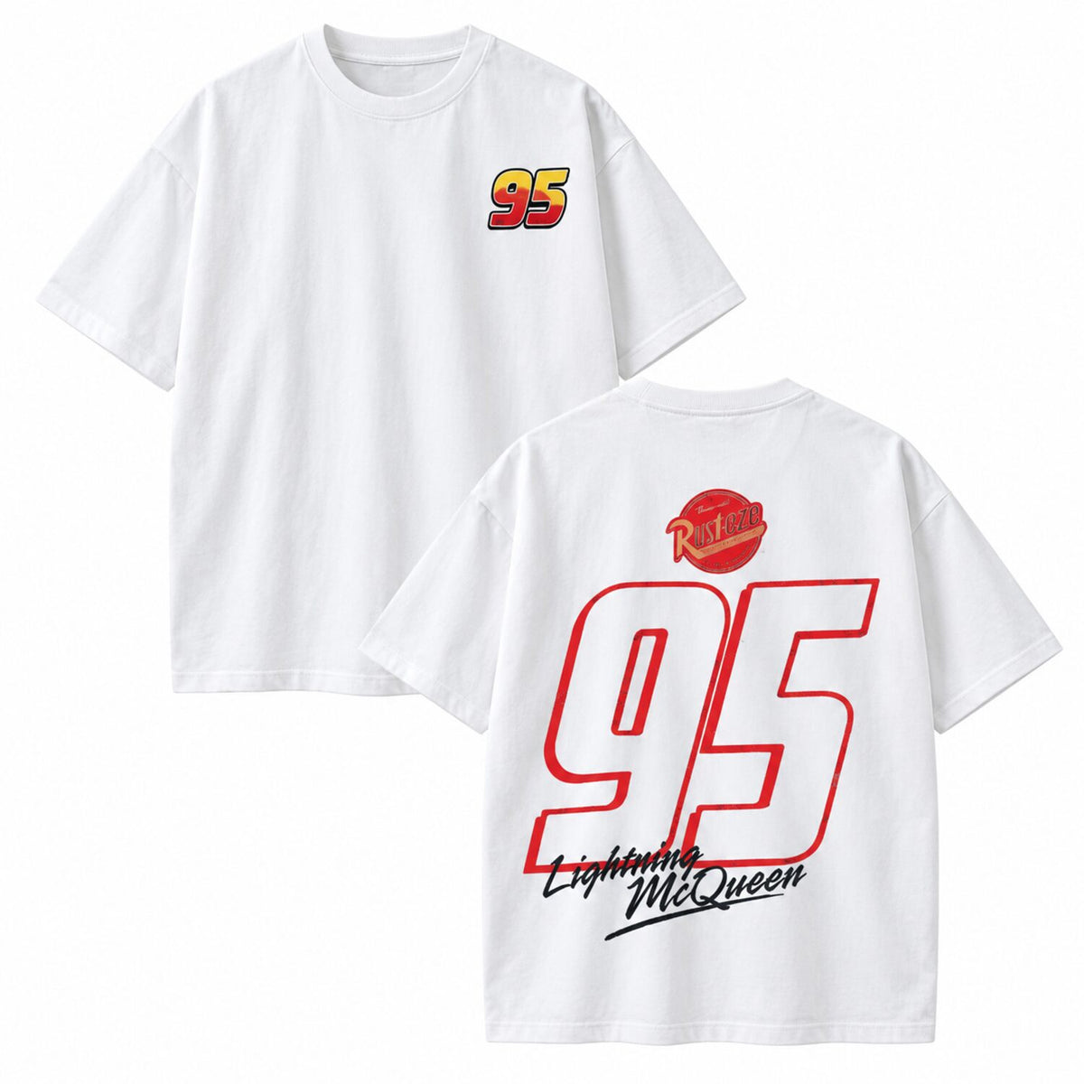 Vintage Washed Racing Graphic Tee – Oversized Y2K Motorsport Streetwear T-Shirt/Sweatshirt/Hoodie