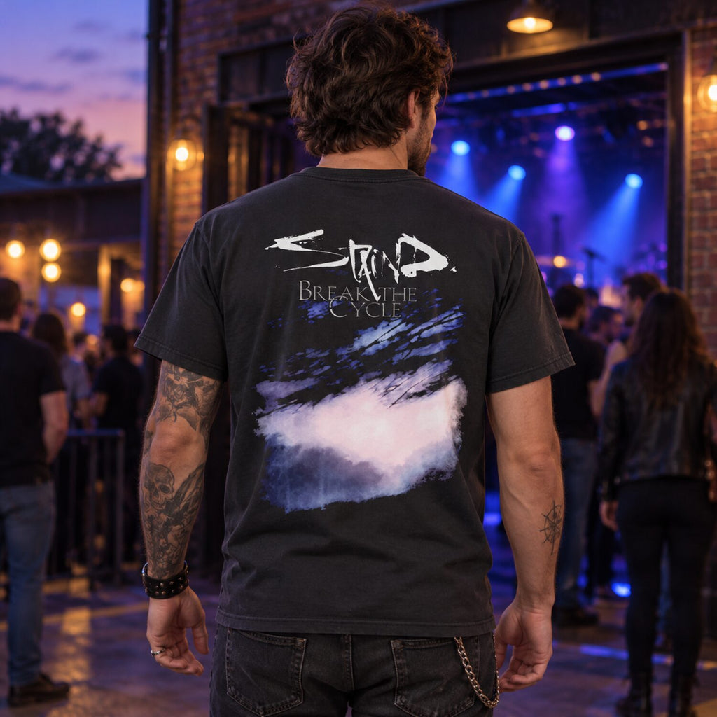 Staind Break the Cycle Vintage T-Shirt/Sweatshirt/Hoodie – Y2K Rock Band Double-Sided Graphic Tee