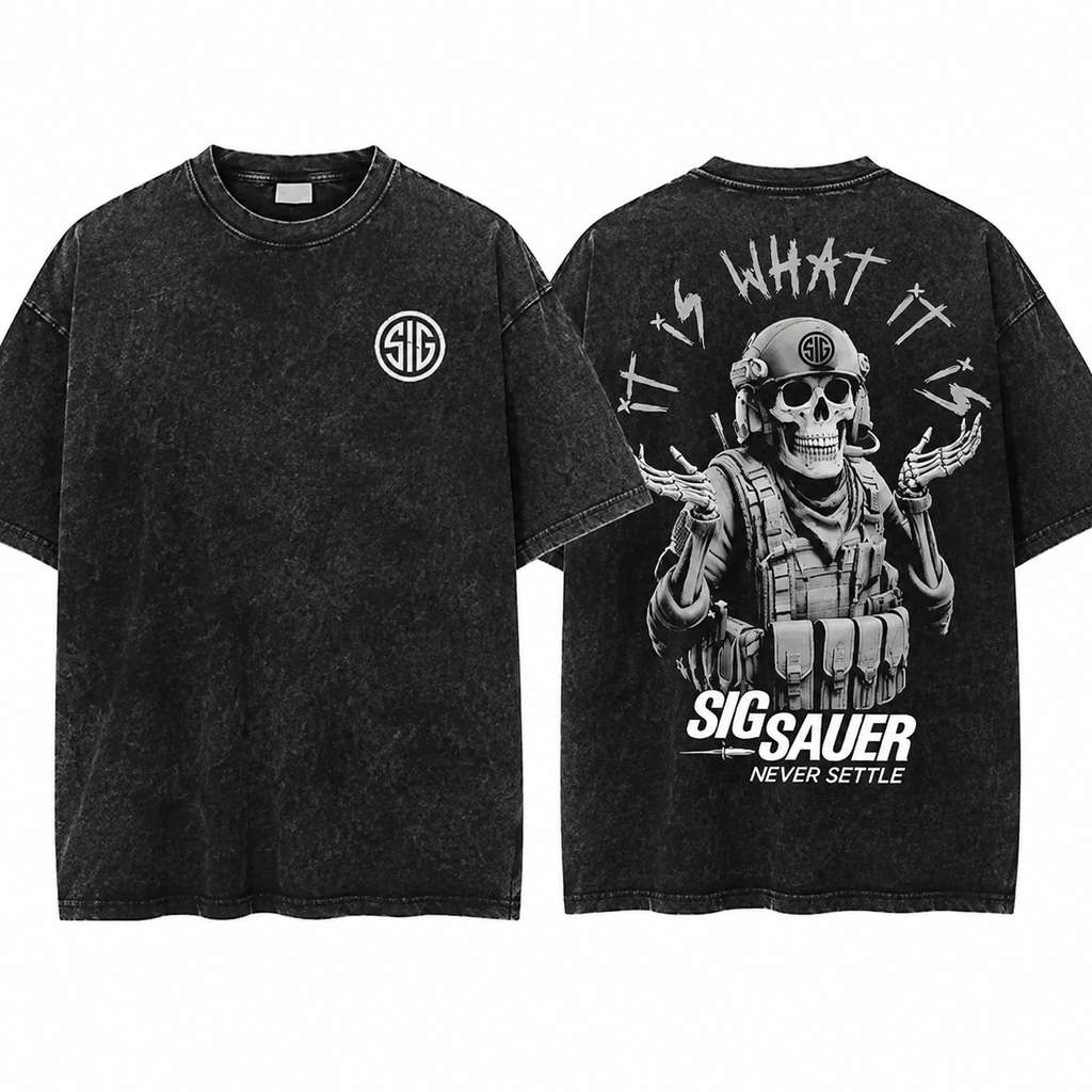 Tactical Skull Warrior Tee – Military Inspired Graphic Streetwear Shirt/Sweatshirt/Hoodie