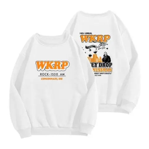 Retro Turkey Drop Graphic T-Shirt/Sweatshirt/Hoodie – Vintage Thanksgiving Comedy Tee