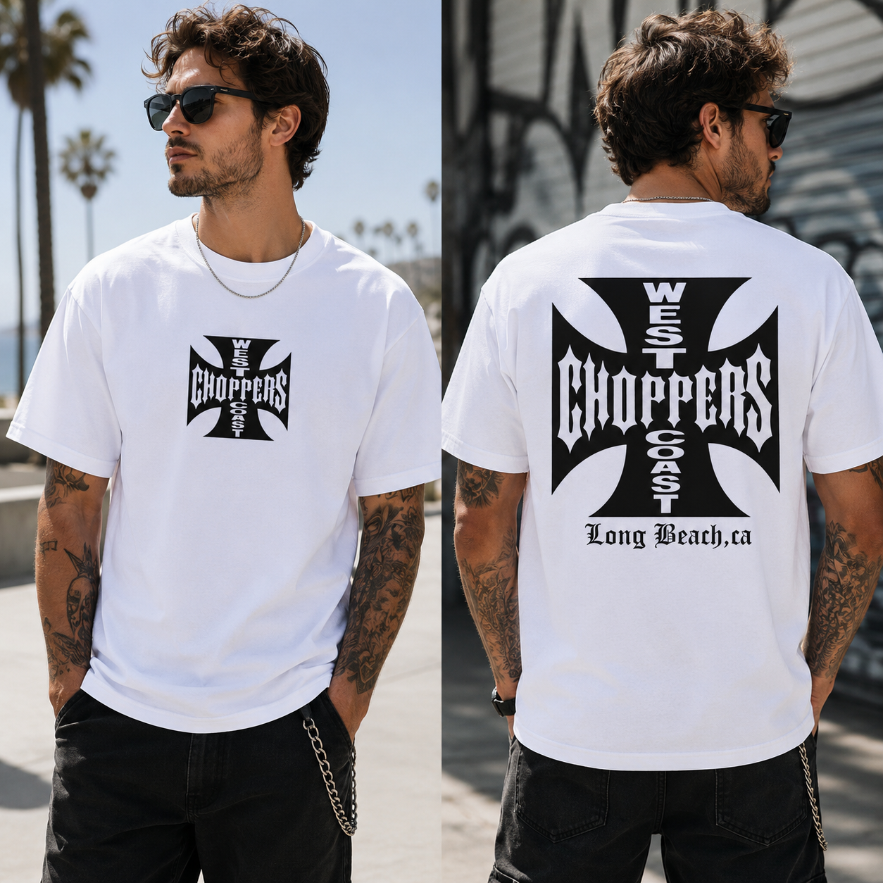 West Coast Choppers T-Shirt/Sweatshirt/Hoodie – Retro Motorcycle Graphic Tee