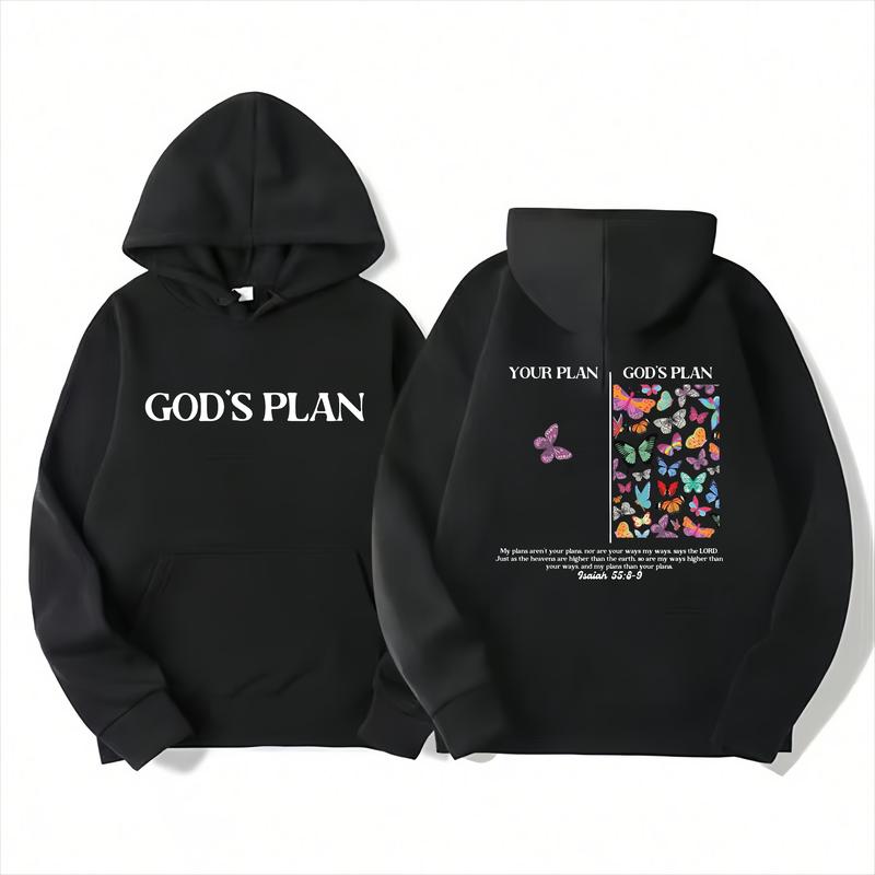 [ New Collection For Women ] God's Plan Unisex Washed T-Shirt, Christian t shirts, Vintage 90s Graphic Tee, Gift Top Womenswear Cotton Streetwear Summer, Gift For Her, For Mom, For Womenswears