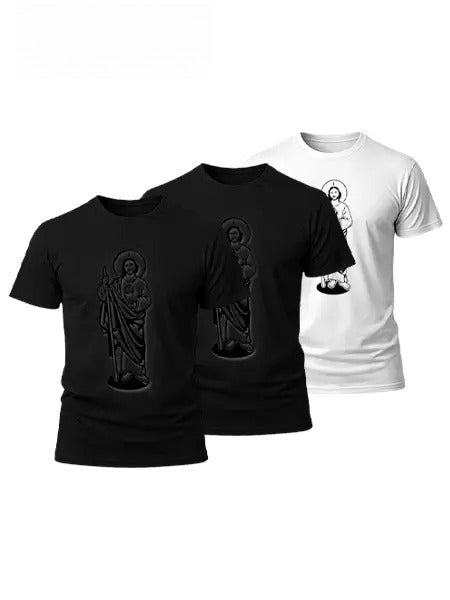 Saint Jude T-Shirt/Sweatshirt/Hoodie – Catholic Religious Graphic Tee for Men & Women