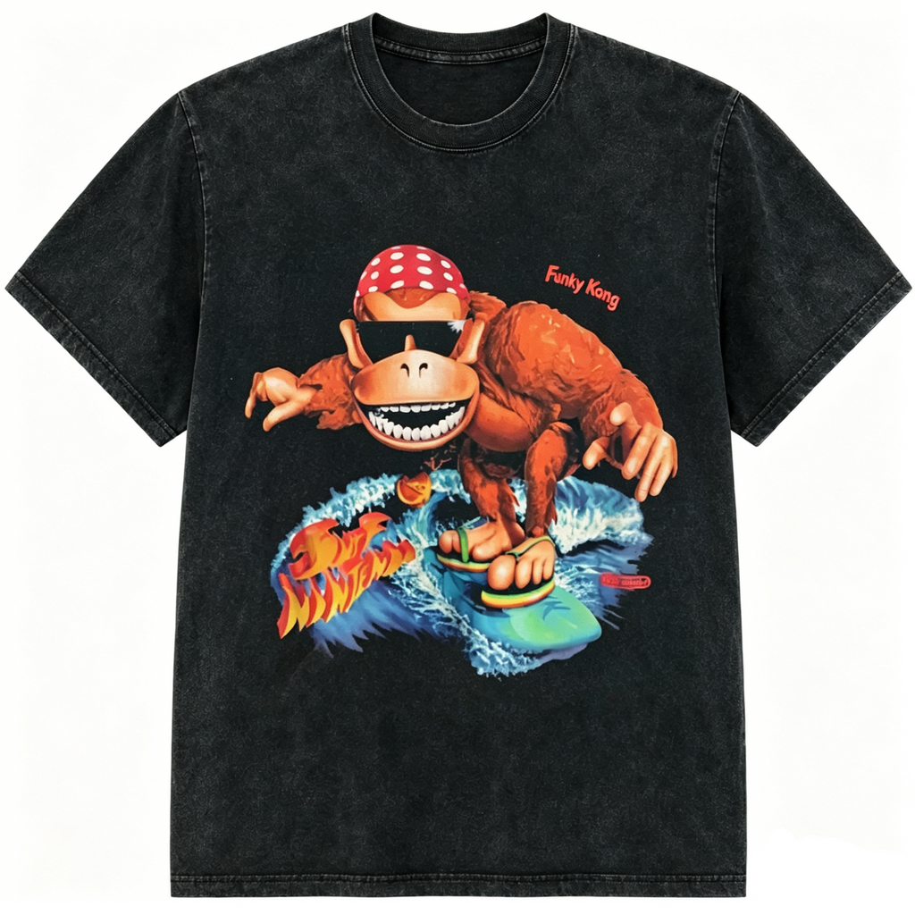 1995 VINTAGE 'FUNKY KONG SURF' T-Shirt/Sweatshirt/Hoodie