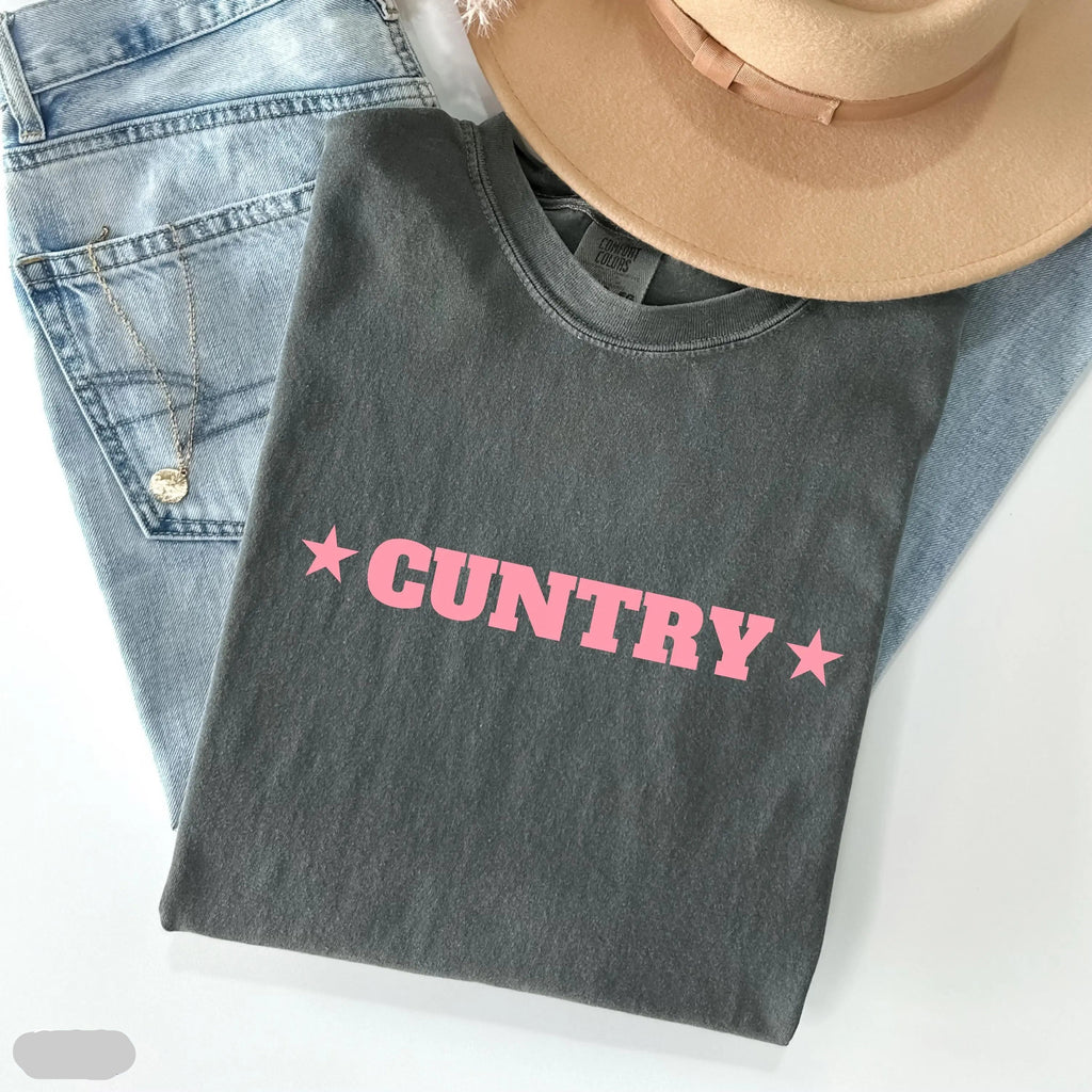 Cuntry Comfort Colors Shirt/Sweatshirt/Hoodie - Country Concert Music Festival Western Shirt