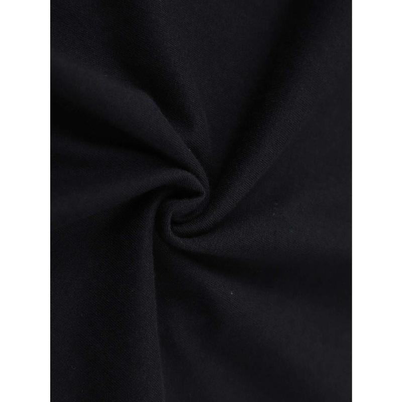 African American Santa Christmas Pajama Black X-Mas T-Shirt 100% Cotton Round Neck T-shirt for Men Women Family Friends, Bold Humorous Design, Perfect for Casual Gatherings & Holidays