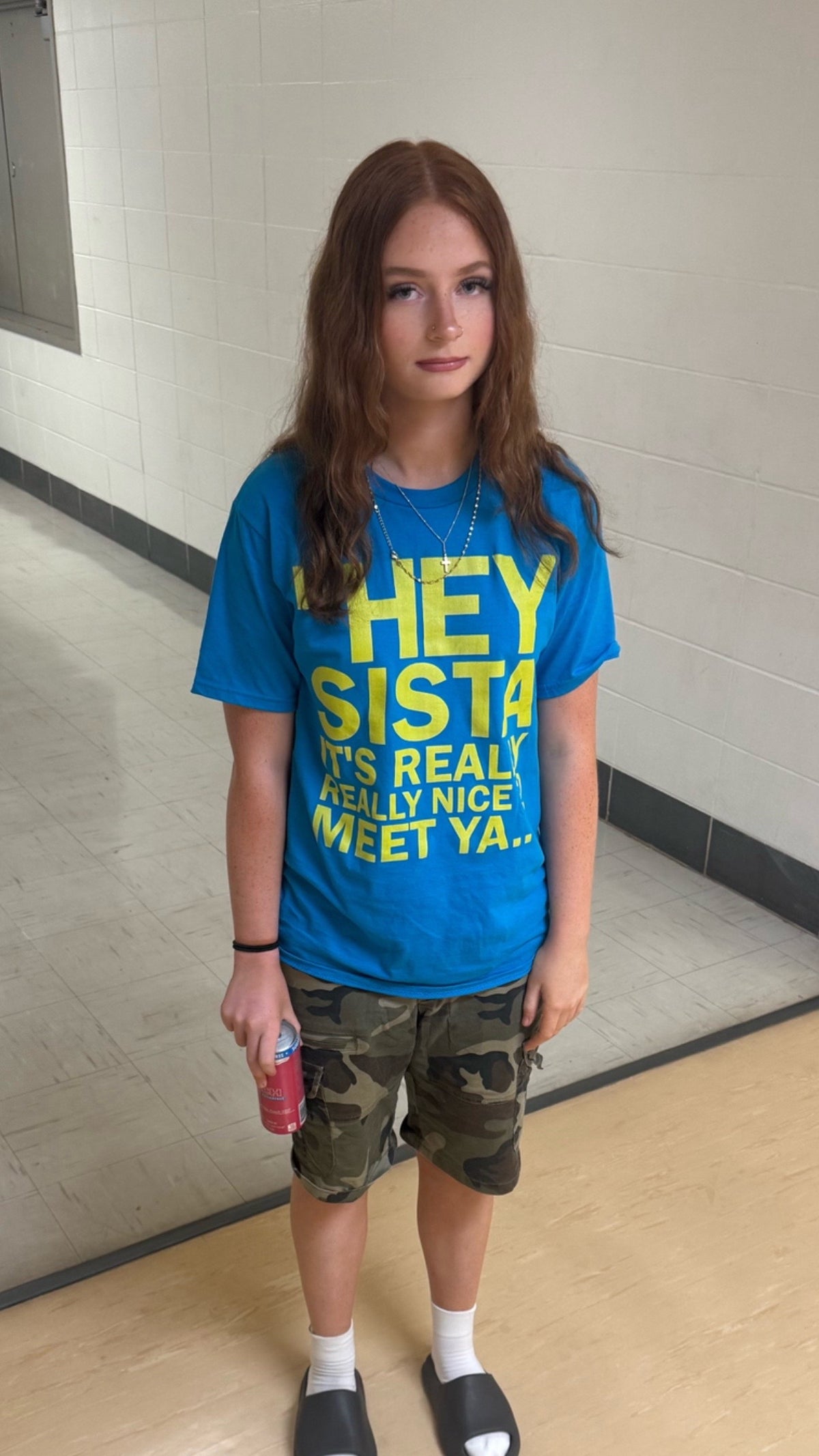 Hey Sista "It’s Really Nice to Meet Ya " Shirt/Sweatshirt/Hoodie – Funny Quote Graphic Cotton Tee