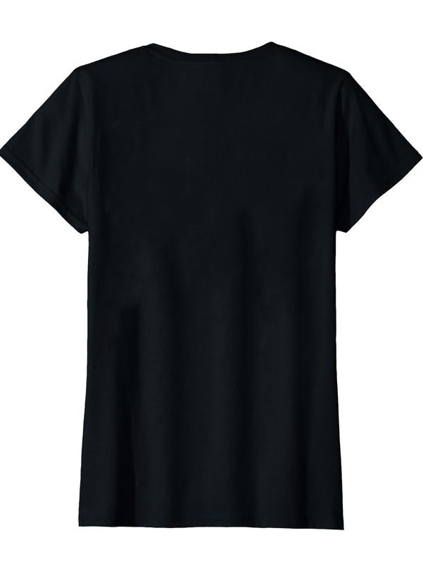 cotton Awesome Like My Daughter Funny Father’s Day Humor Proud Dad T-Shirt casual Fashion graphic tees women