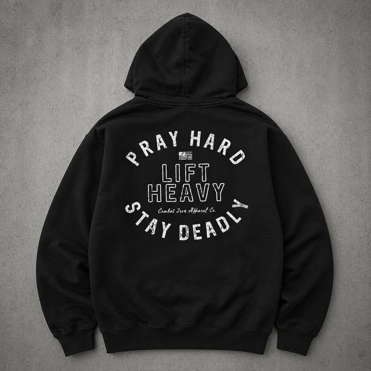 Pray Hard Lift Heavy Stay Deadly T-Shirt/Sweatshirt/Hoodie – Christian Gym Graphic Tee
