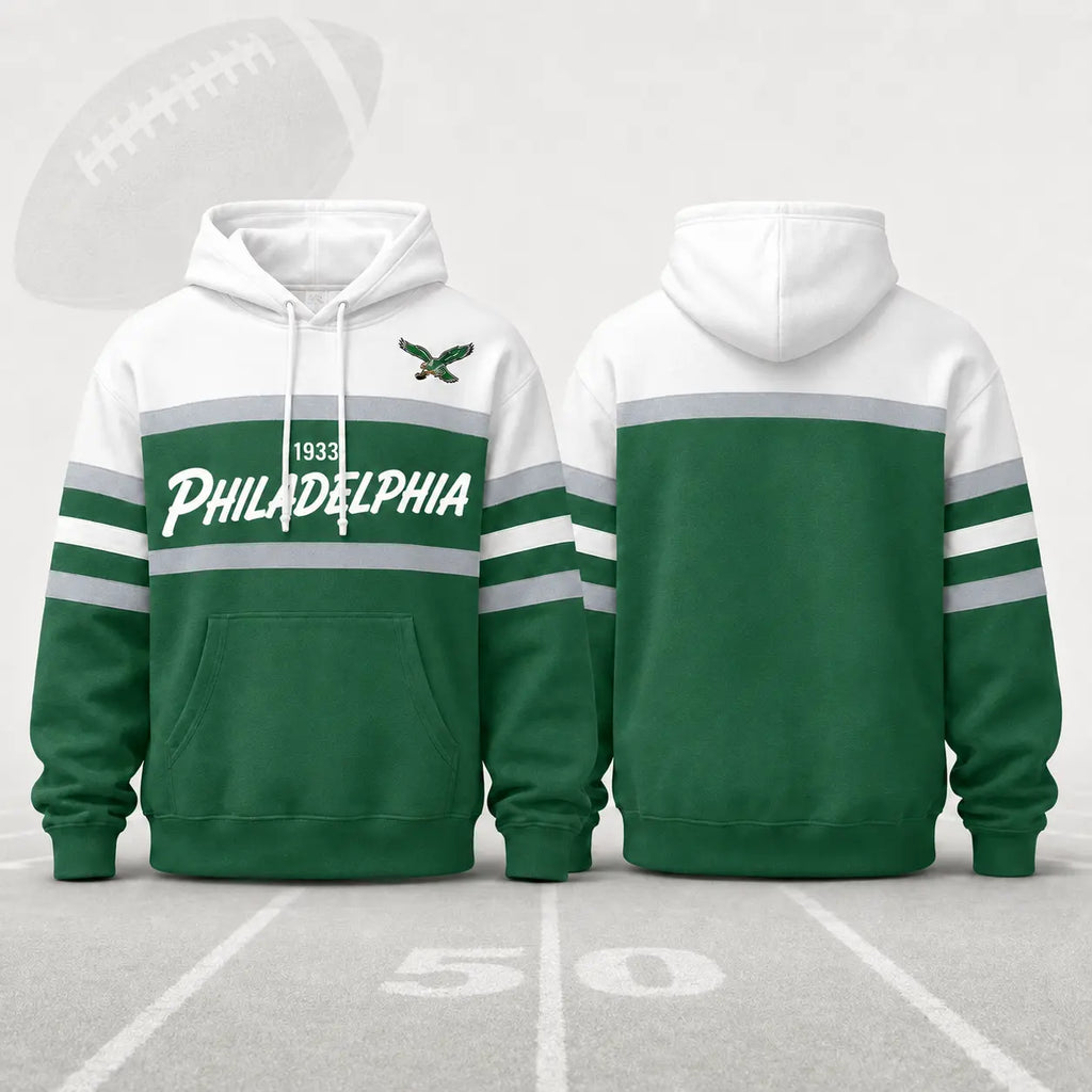 Retro Football City Hoodie – Buffalo, Philadelphia, Pittsburgh & Minnesota Game Day Sweatshirt