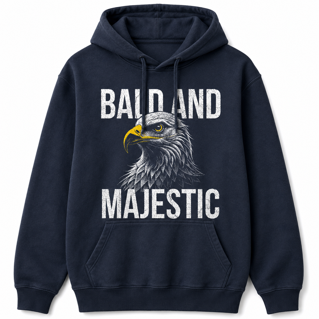 Funny Bald and Majestic Eagle Graphic Tee/Sweatshirt/Hoodie🦅