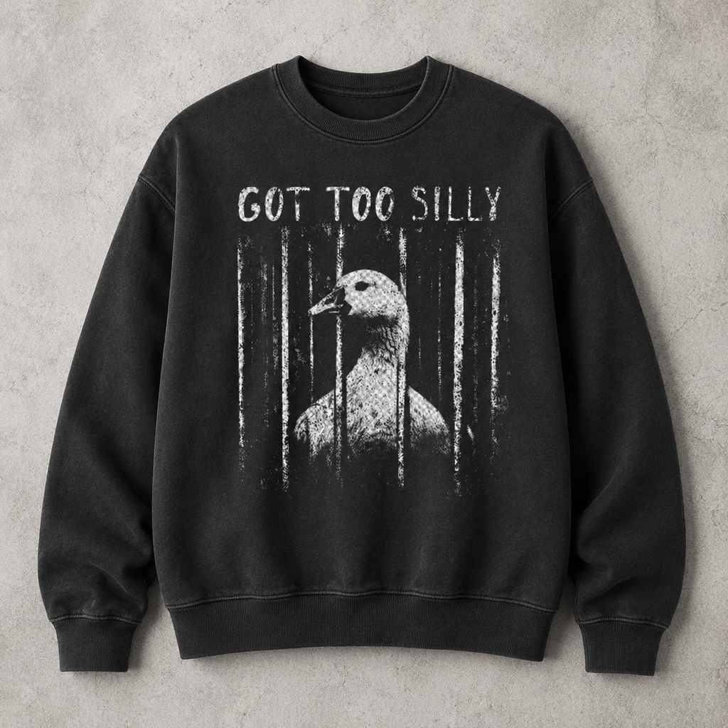 🦢Got Too Silly Goose Tee /Sweatshirt/Hoodie