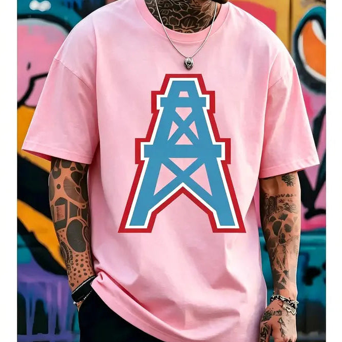 Houston Oilers Retro Football Tee/Sweatshirt/Hoodie