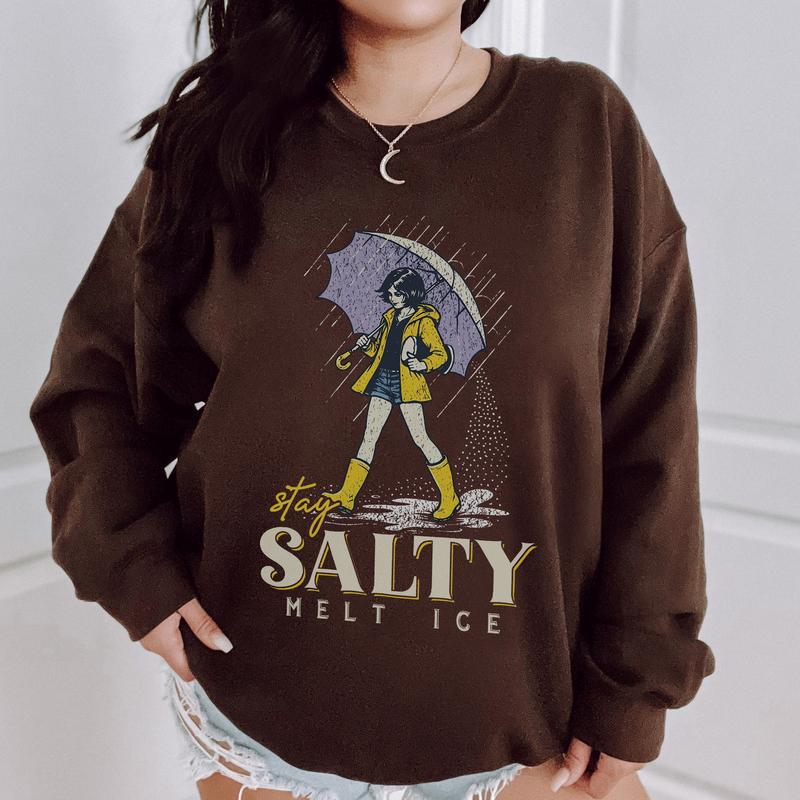 Stay Salty Melt ICE Shirt, Pro Immigration Protest Tee, Social Justice Graphic Shirt / Hoodie / Sweatshirt