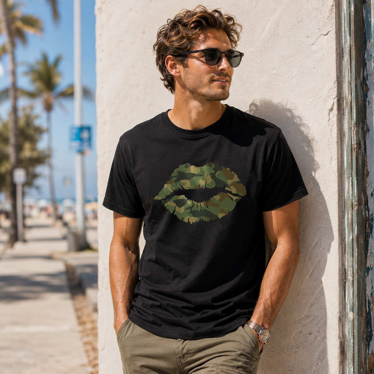 Camo Lip Graphic Tee 💋 – Country Girl Camo T-Shirt/Sweatshirt/Hoodie