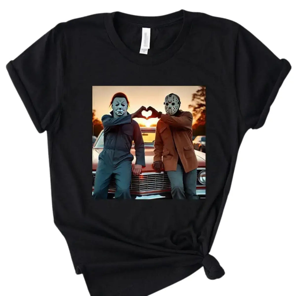 Funny Horror Movie Michael Myers Inspired Halloween Shirt/Sweatshirt/Hoodie – Retro Slasher Style Tee