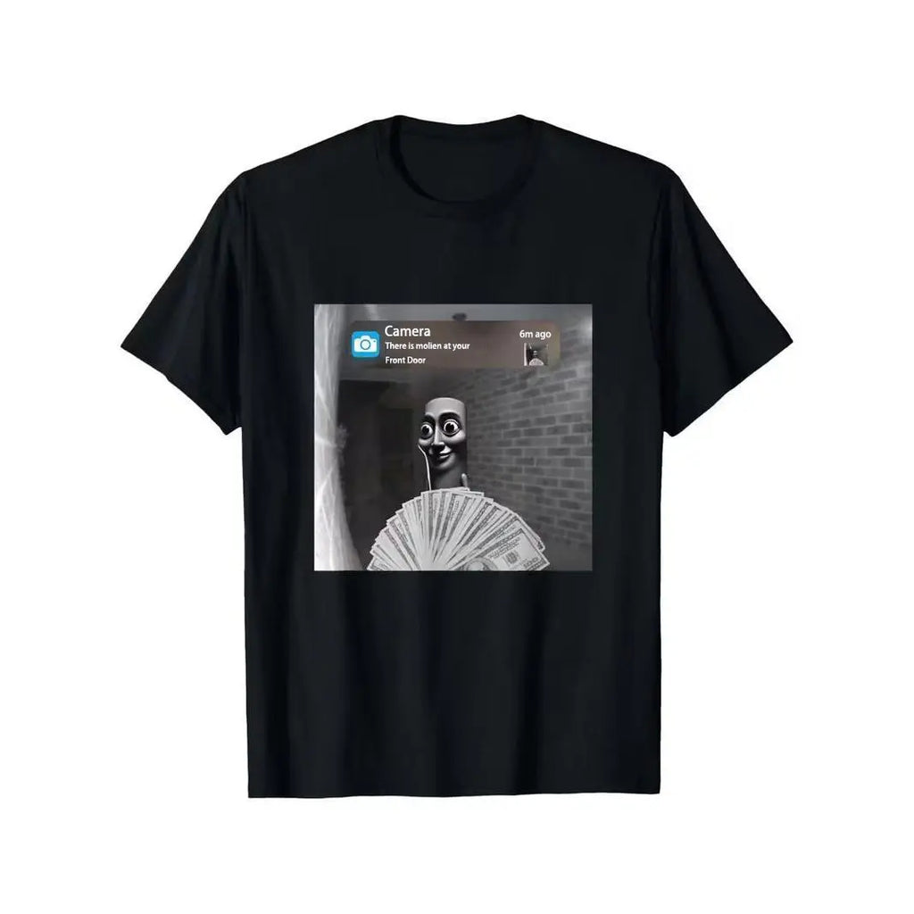 Funny Tung Sahur Meme T-Shirt/Sweatshirt/Hoodie – Premium Cotton Black Graphic Tee, Loose Fit Casual Streetwear