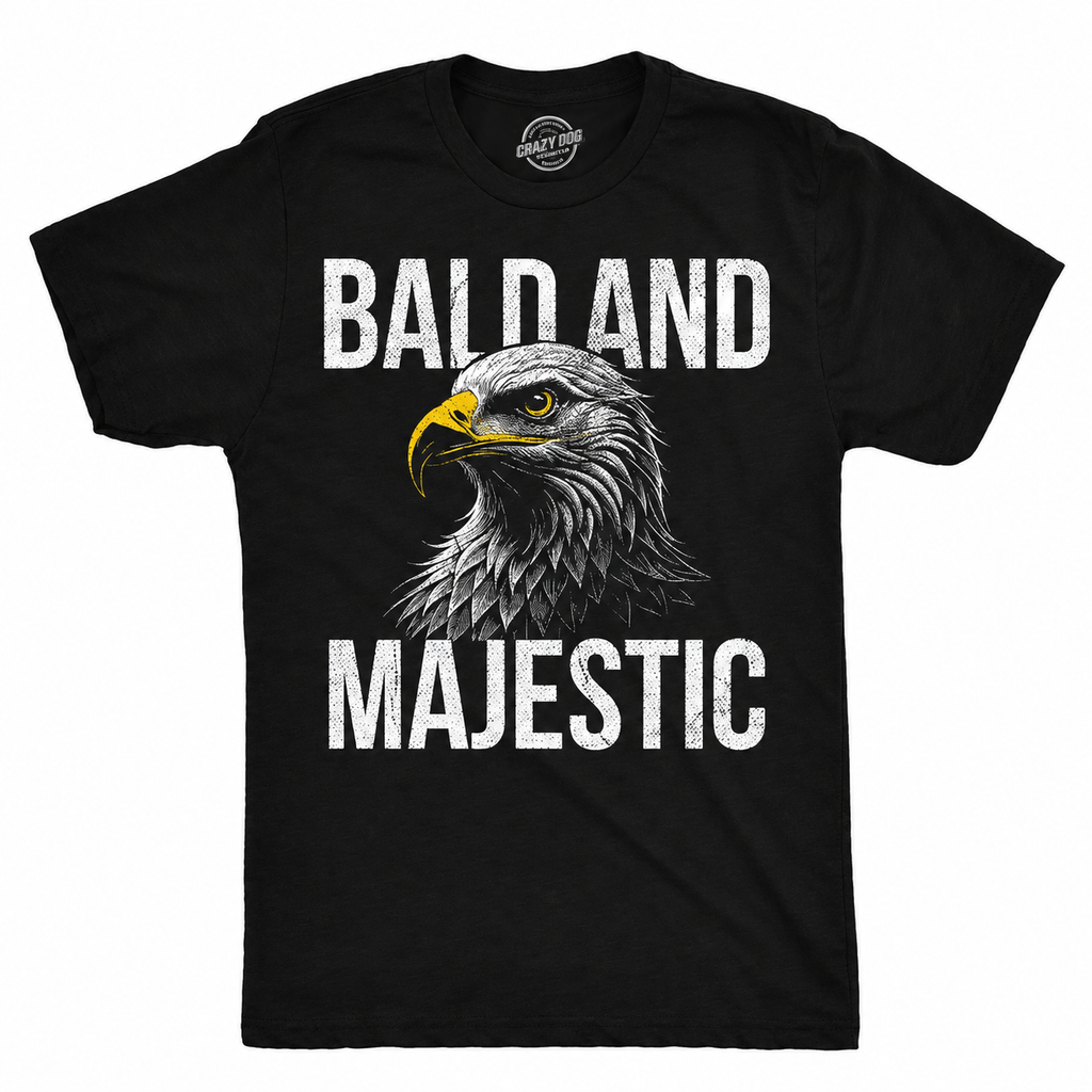Funny Bald and Majestic Eagle Graphic Tee/Sweatshirt/Hoodie🦅