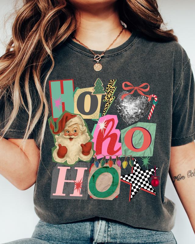 Preppy Girl Collage Y2K Shirt, Comfort Colors Shirt, Retro Coquette Positivity Tee, Trendy, Ransom Letter Typography, Christian Faith Tshirt